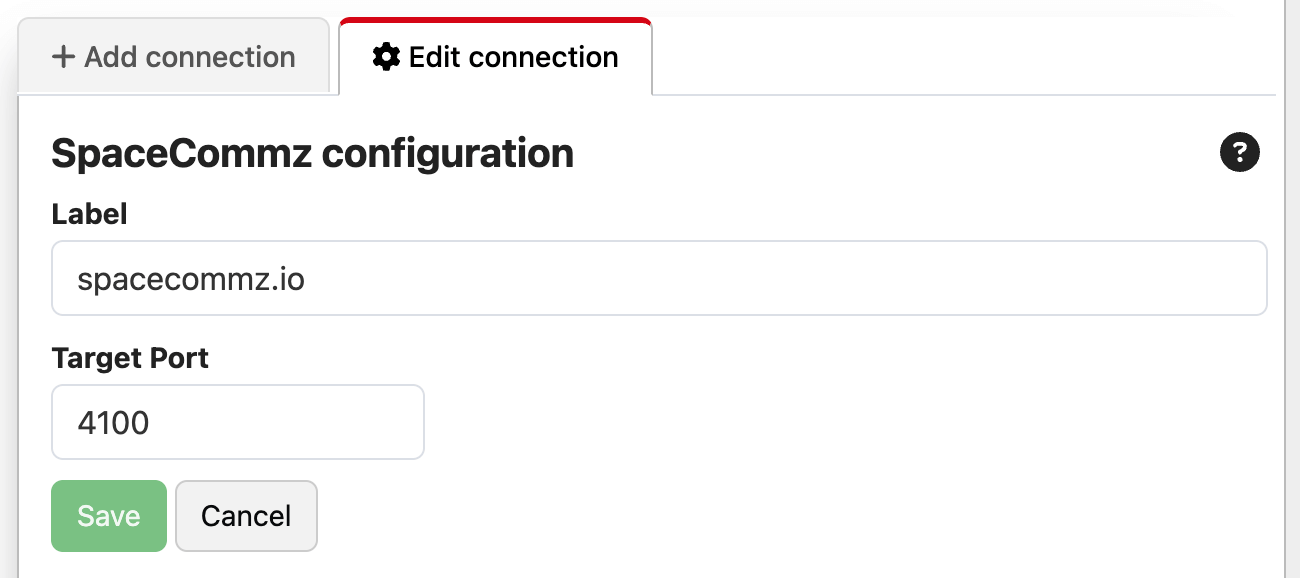 Companion module settings